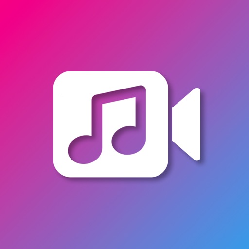 Add Music to Video, Maker app icon