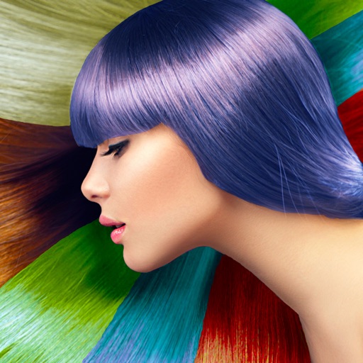 Hair Color Lab Change or Dye app icon